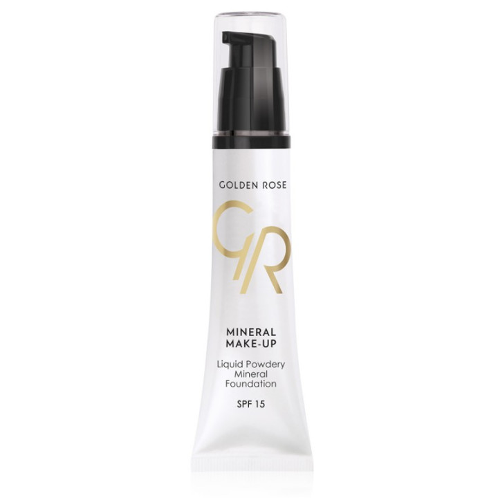 Golden Rose fond de teint liquide effet poudre.