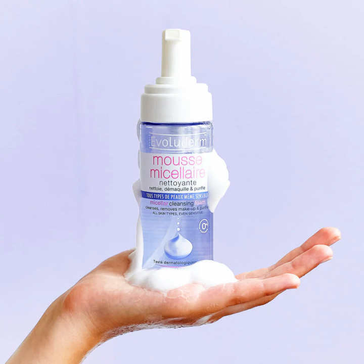 EVOLUDERM Mousse Micellaire 150ML