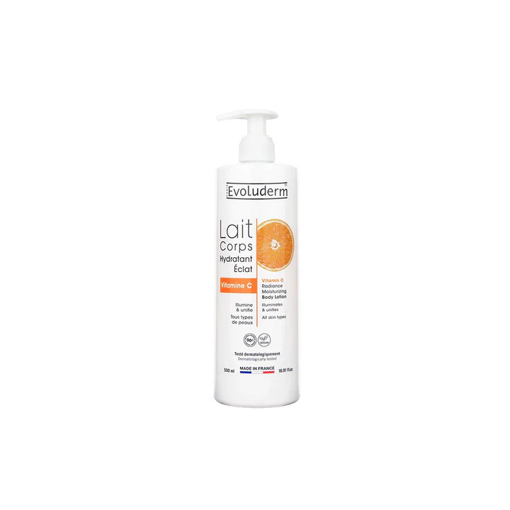 EVOLUDERM Lait Corps Vitamine C 500ML