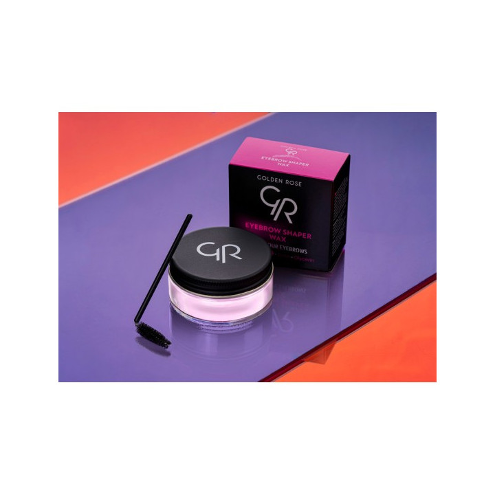 Golden Rose Eyebrow Shaper Wax fixation sourcils