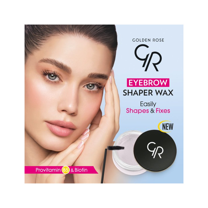 Golden Rose Eyebrow Shaper Wax fixation sourcils