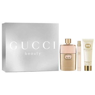 Coffret Gucci Guilty Femme EDP 90ML + 10ML + Body Lotion 50ML