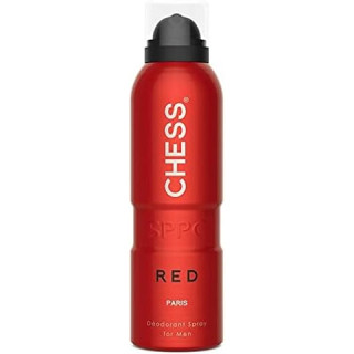Déodorant homme Chess Red 200ML | fraîcheur boisée épicée durable