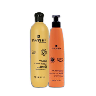 Pack THE CURL MAKER (Crème bouclage 300ml + Shampooing reconstructeur 500ml)