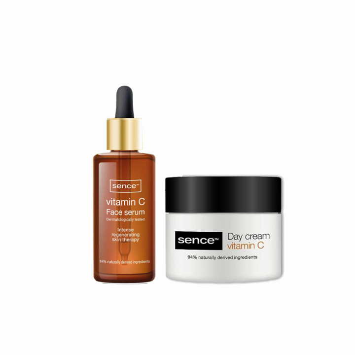 PACK  VITAMIN C (Créme vitamin C 50ML+Sérum vitamin c 30ML)