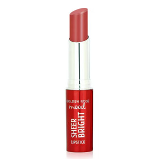 Golden Rose Mood Sheer Bright Lipstick lumineux.