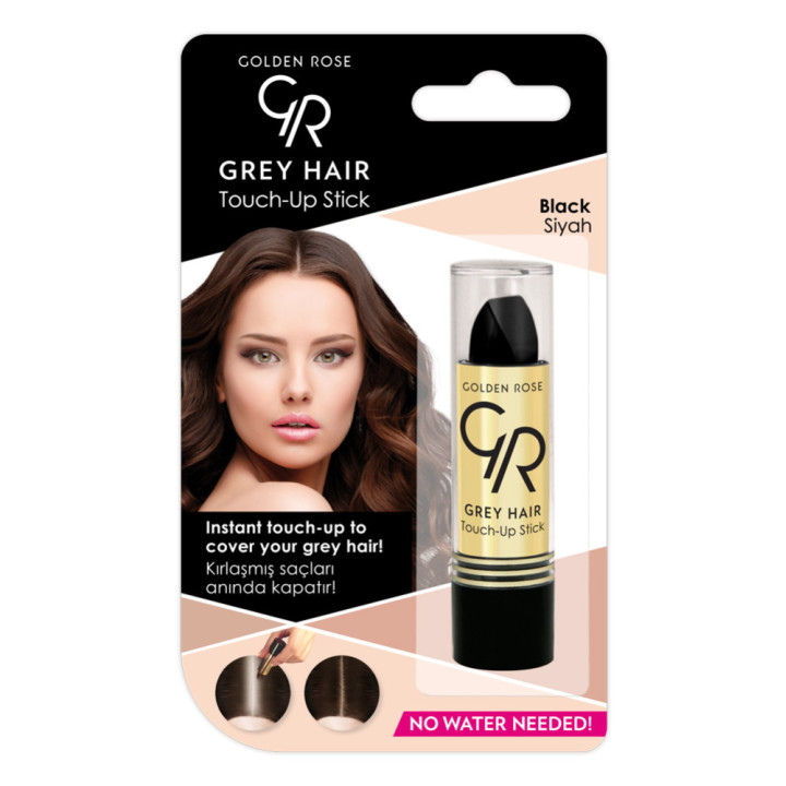 GOLDEN ROSE HAIR STICK GREY TOUCH UP black