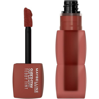 MAYBELLINE LIPSTICK SUPER STAY TEDDY TINT COFFEE DATE 115