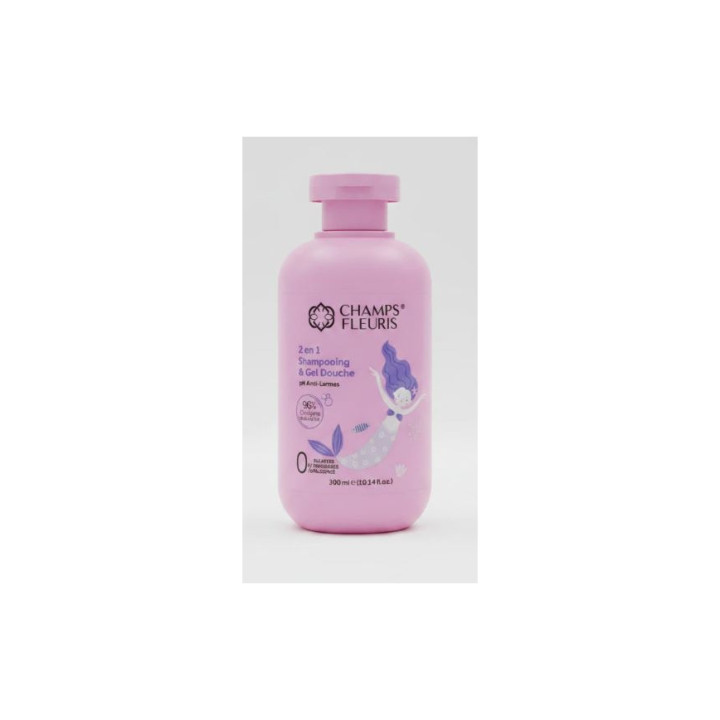 CHAMPS FLEURIS SHP FILLE 2EN1 300ML
