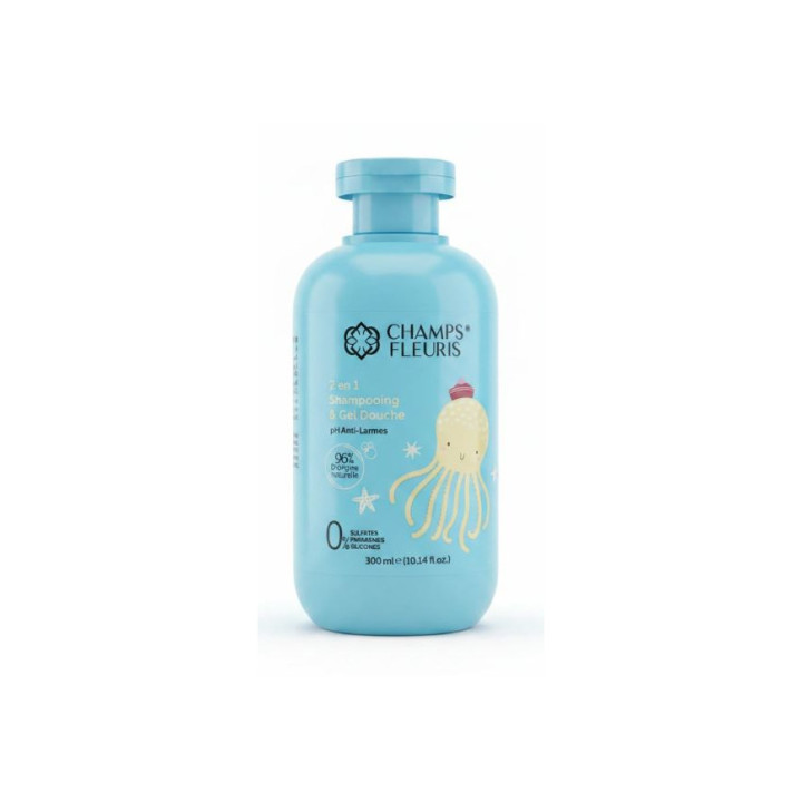 CHAMPS FLEURIS SHP GARÇON 2EN1 300ML