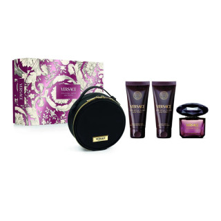 Coffret F CRYSTAL NOIR (EDP90ML+S.G100ML+B.L100ML+GIFT)
