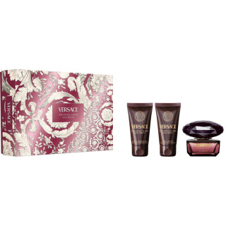 VERSACE COF F CRYSTAL NOIR (EDP50ML+S.G50ML+B.L50ML)