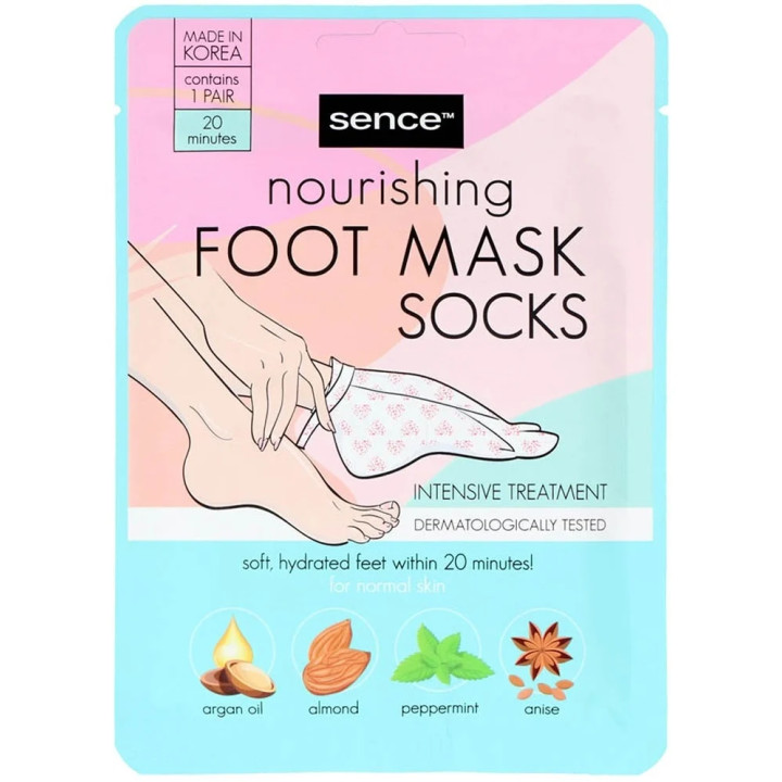 SENCE FOOT MASK SOCKS NOURISHING