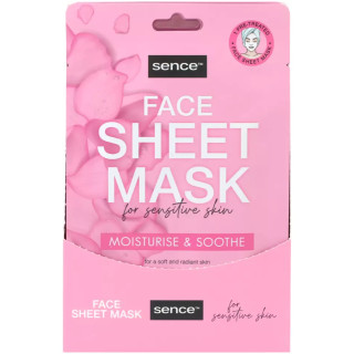 SENCE Face Sheet Mask Moisturise & Soothe – Masque Visage Hydratant Apaisant