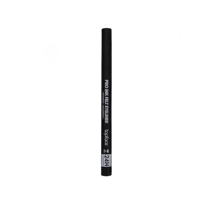 Topface Feutre Eyeliner feutre noir précision longue tenue - coloré
