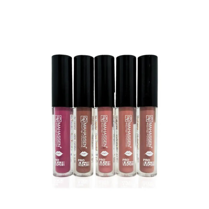 Mahassen Lipgloss Mat – Rouge à Lèvres Liquide Fini Mat
