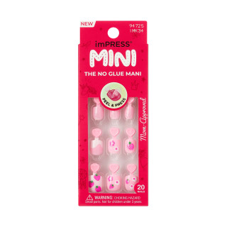 KISS F ONGLES IMPRESS KIDS MINI BERRY CUTE (IMK34C)