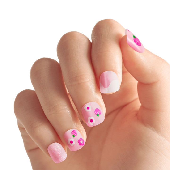 KISS F ONGLES IMPRESS KIDS MINI BERRY CUTE (IMK34C)