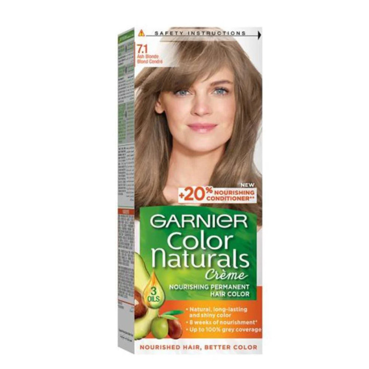 GARNIER Coloration Teinte 7.1 – Blond Cendré Longue Tenue