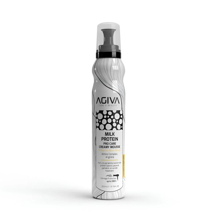 AGIVA MOUSSE COIFFANT MILK PROTEIN 200ML
