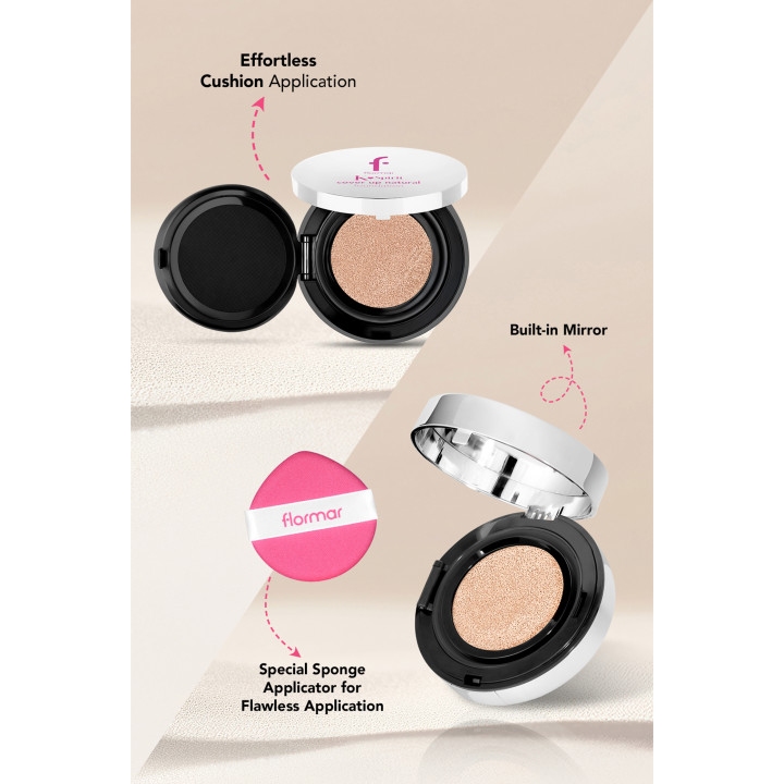 FLORMAR Fond de Teint Cream K-Spirit Mat – Fini Mat & Haute Couvrance