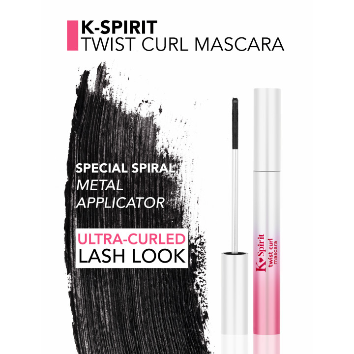 FLORMAR Mascara K-Spirit Twist Curl – Mascara Volume & Courbure