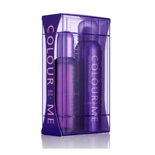 COLOUR ME COF F PURPLE (EDP100ML+DEO150ML)
