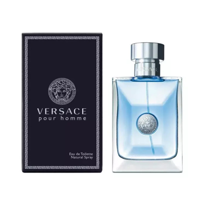 VERSACE Eau de Toilette Homme 50 ml – Parfum Masculin Élégant.