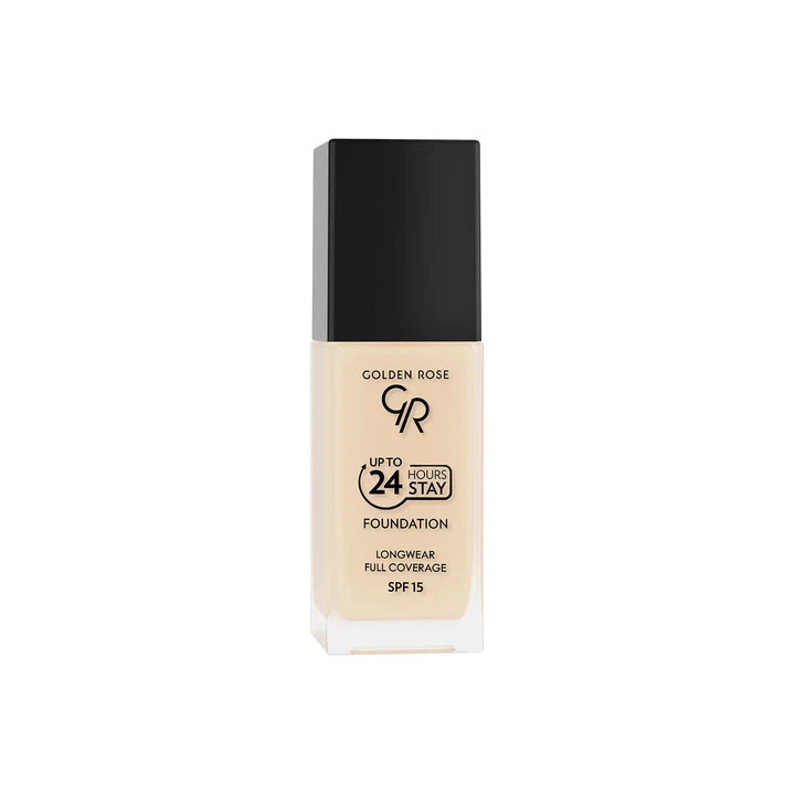 GOLDEN ROSE FDT Liquid Up To 24H Stay – Fond de Teint Longue Tenue.
