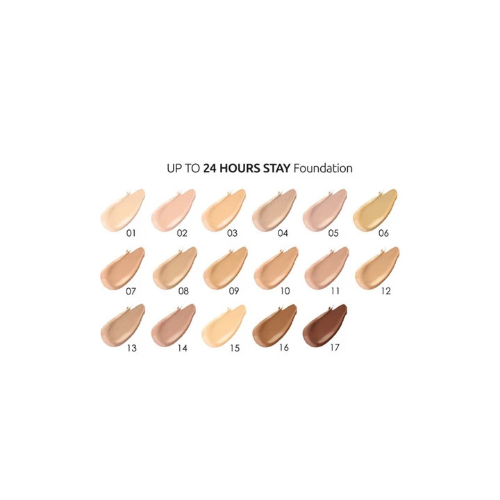 GOLDEN ROSE FDT Liquid Up To 24H Stay – Fond de Teint Longue Tenue.