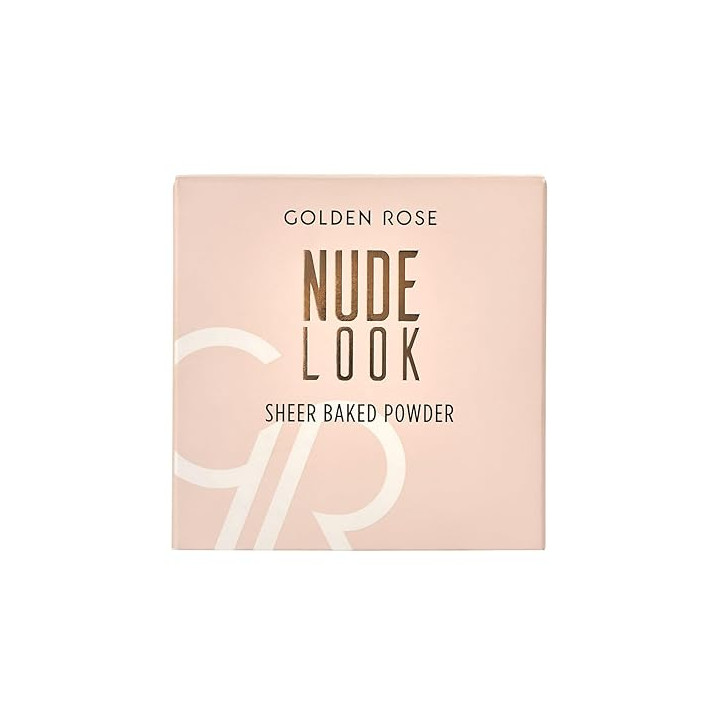 GOLDEN ROSE Sheer Baked Nude Look – Maquillage Teint Effet Nude.