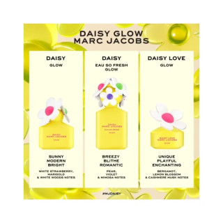 MARC JACOBS Daisy Glow EDT Femme 50 ml – Parfum Floral & Lumineux