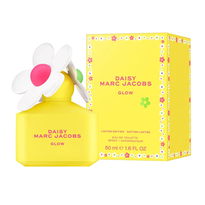 MARC JACOBS Daisy Glow EDT Femme 50 ml – Parfum Floral & Lumineux