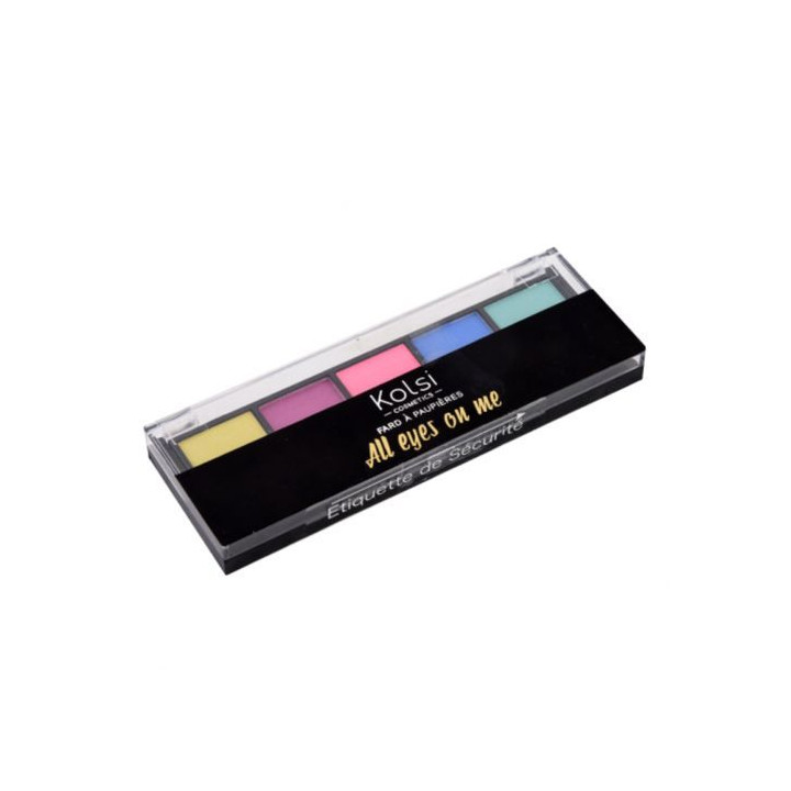 KOLSI Eyeshadow Palette 5 Couleurs – Palette Fards à Paupières