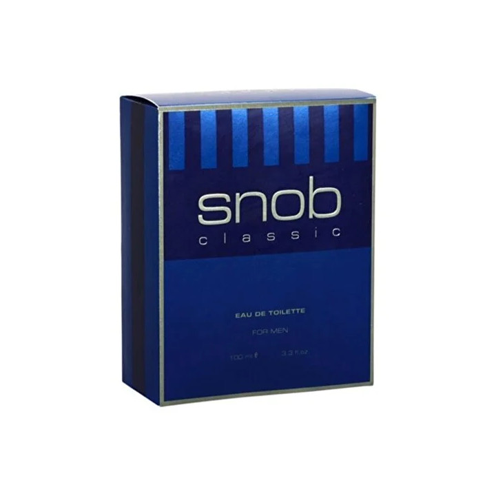 SNOB Classic EDT Homme 100 ml – Eau de Toilette Masculine