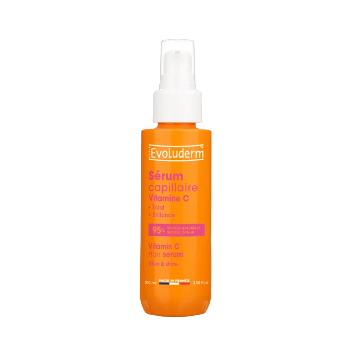 EVOLUDERM Sérum Capillaire Vitamine C 100 ml – Soin Cheveux