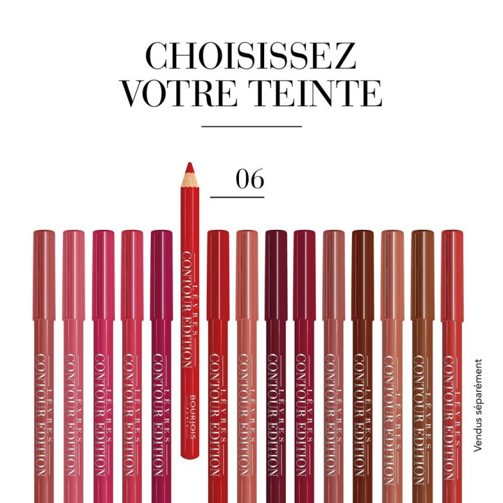 BOURJOIS LIPLINER CONTOUR EDITION -Acheter en ligne|Yousarssif Tunisie
