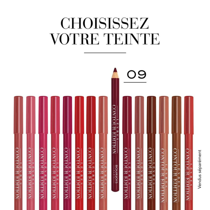 BOURJOIS LIPLINER CONTOUR EDITION -Acheter en ligne|Yousarssif Tunisie