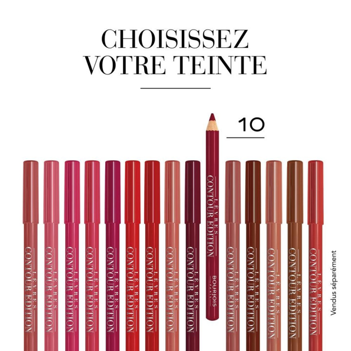 BOURJOIS LIPLINER CONTOUR EDITION -Acheter en ligne|Yousarssif Tunisie