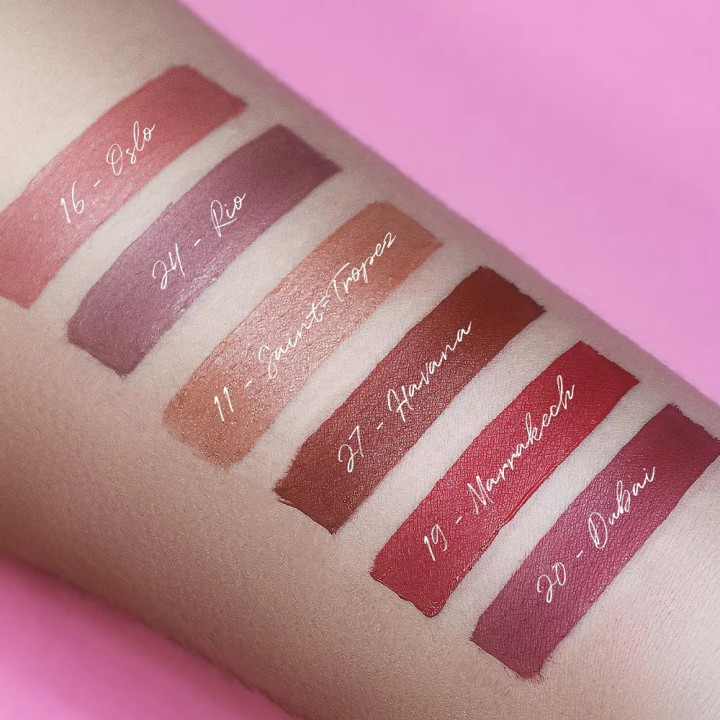 Golden Rose Lipgloss Matte Longstay – Lèvres mates et intenses