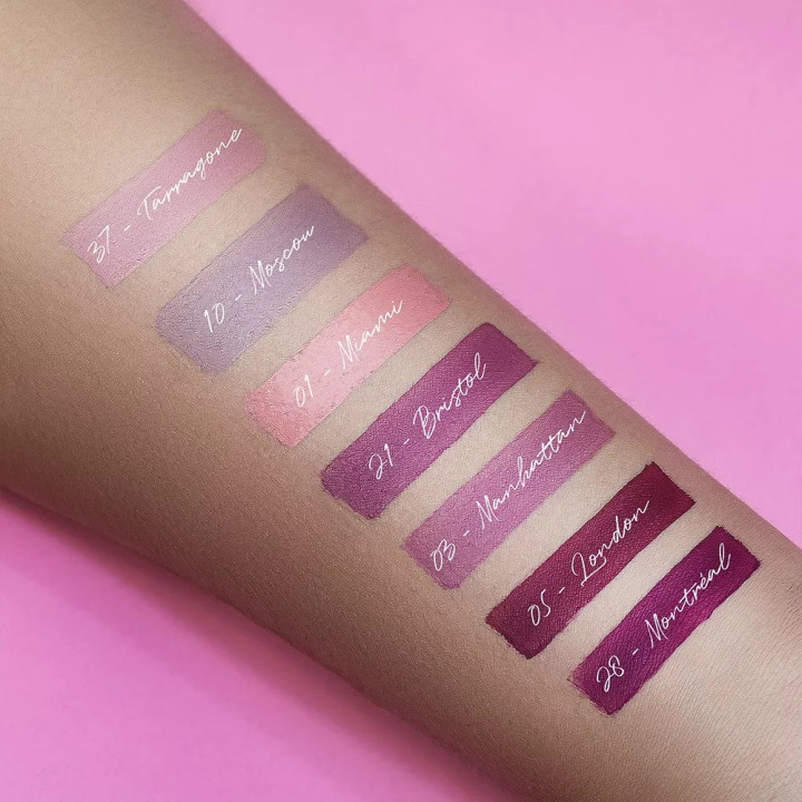 Golden Rose Lipgloss Matte Longstay – Lèvres mates et intenses