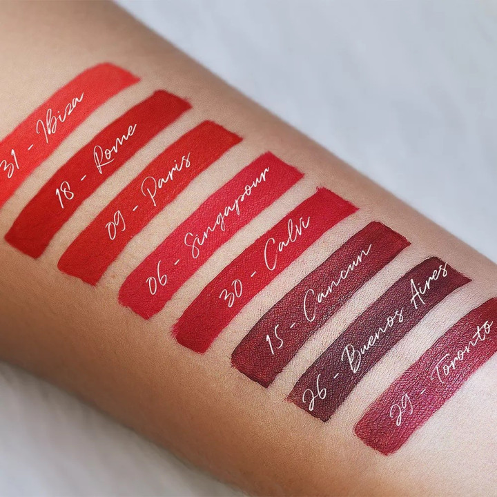 Golden Rose Lipgloss Matte Longstay – Lèvres mates et intenses