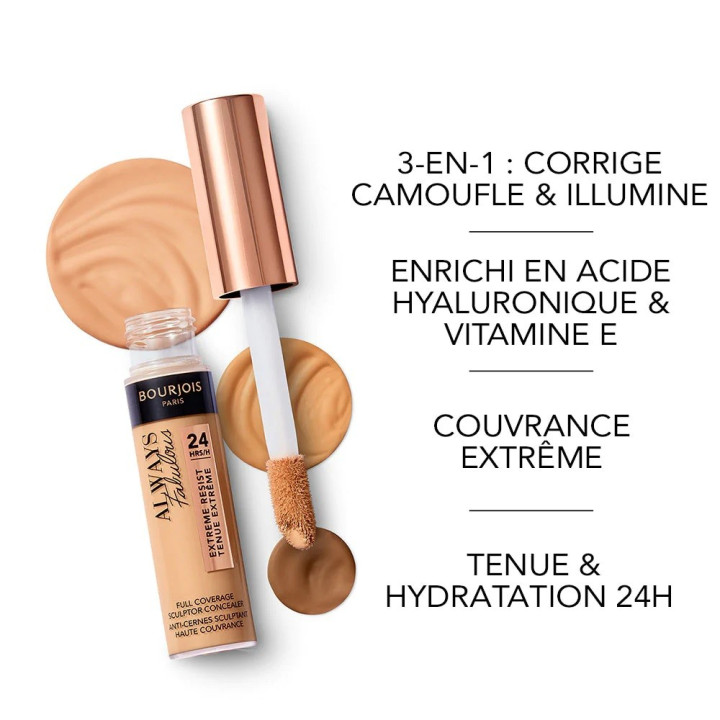 BOURJOIS ANTICERNES ALWAYS FABULOUS 24H - Acheter en ligne| Yousarssif BOURJOIS ANTICERNES ALWAYS FABULOUS 24H - Acheter en ligne| Yousarssif