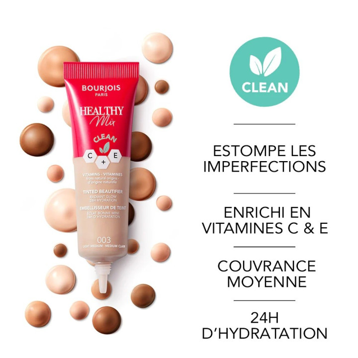 BOURJOIS EMBELLISSEUR DE TEINT HEALTHY MIX- Acheter en ligne |