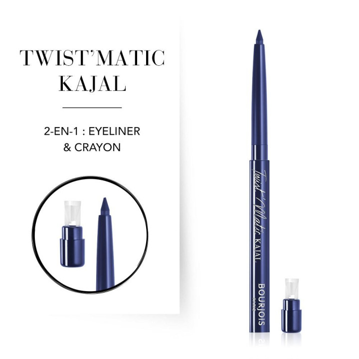 EYELINER BOURJOIS TWIST MATIC KAJAL - Acheter en ligne | Yousarssif TN