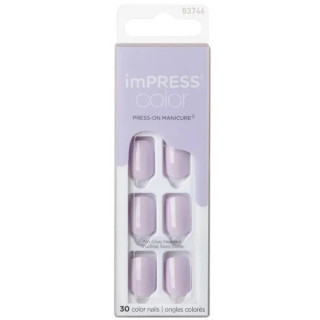 FAUX ONGLES IMPRESS COLOR MAINS PICTURE PURPLECT (KIMC007C)