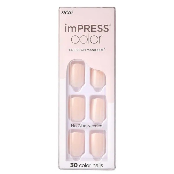 FAUX ONGLES IMPRESS COLOR MAINS POINT PINK (KIMC001C)