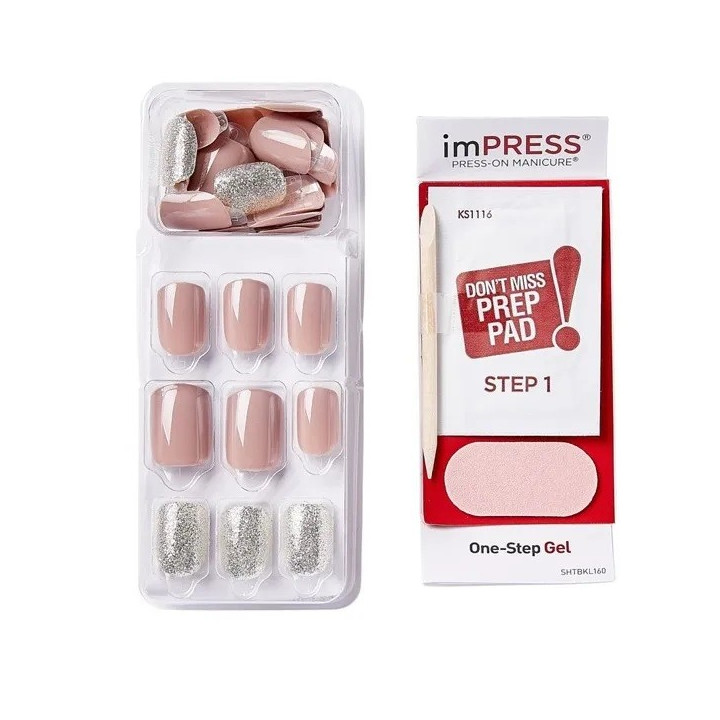 FAUX ONGLES IMPRESS ONE MORE CHANCE (KIM002C)