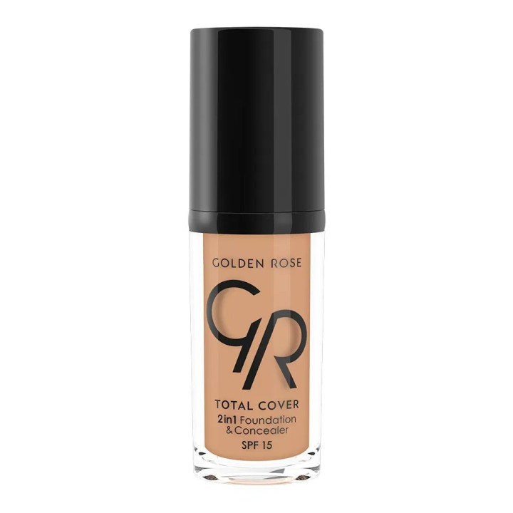 GOLDEN ROSE FOND DE TEINT ET CORRECTEUR " 2 EN 1 TOTAL COVER "