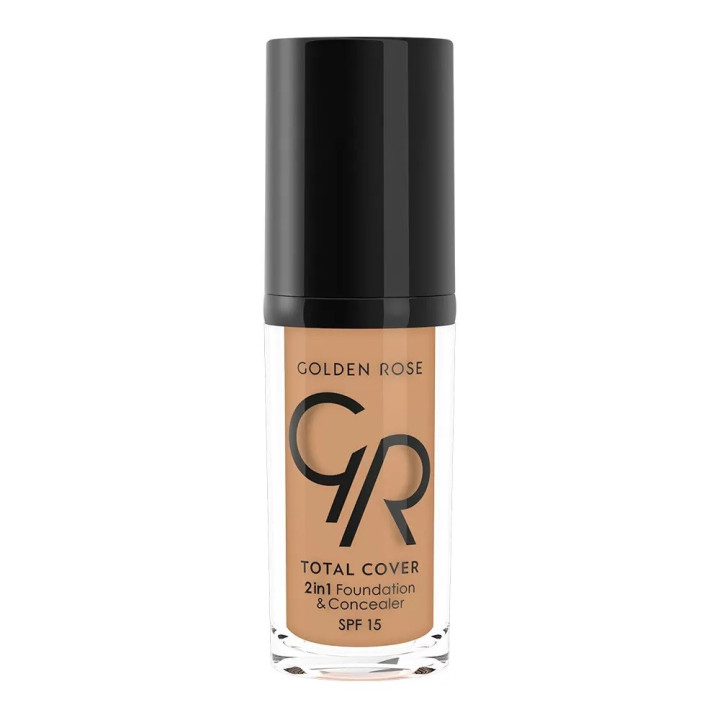 GOLDEN ROSE FOND DE TEINT ET CORRECTEUR " 2 EN 1 TOTAL COVER "